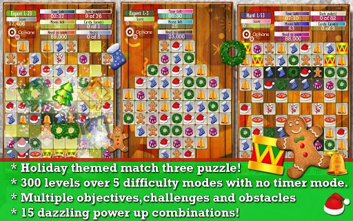 Holiday Drops - Match 3 puzzle