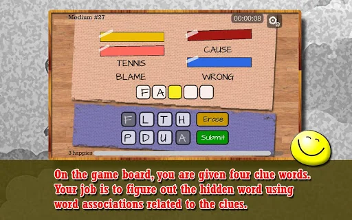 Four Word Association - Puzzle