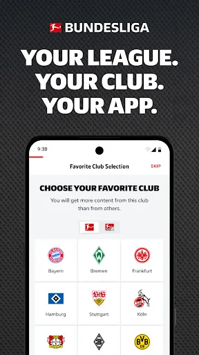 Bundesliga: Live Soccer Scores screenshot 1