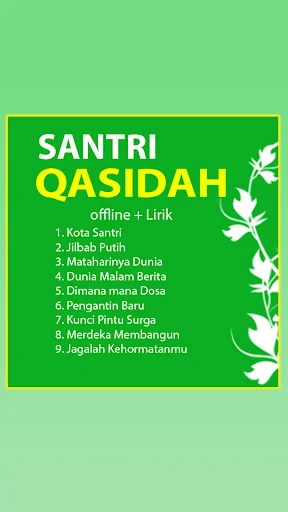 Santri Lagu Qasidah Offline