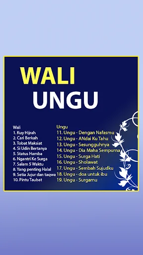Kumpulan Wali dan Ungu religi