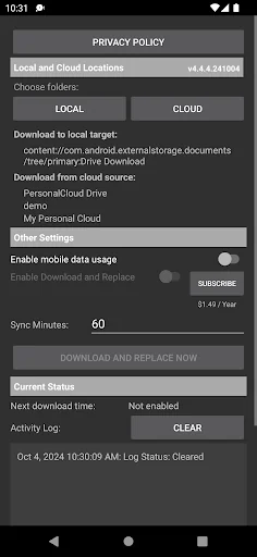 Drive Download screenshot 1