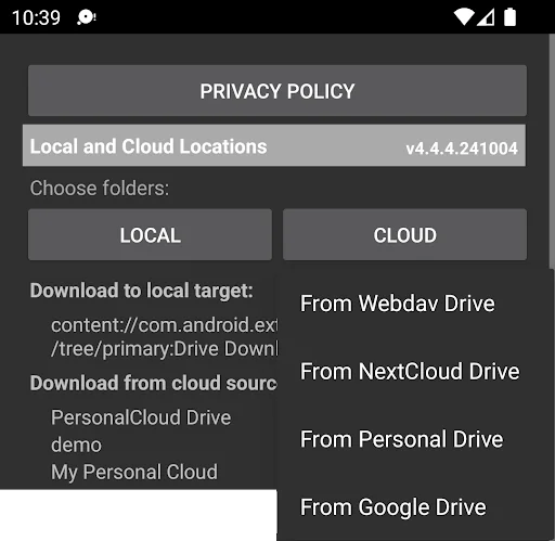 Drive Download screenshot 2