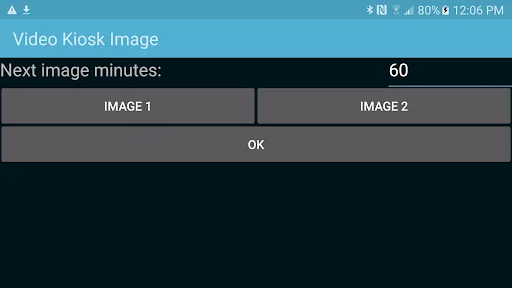Video Kiosk Image Widget