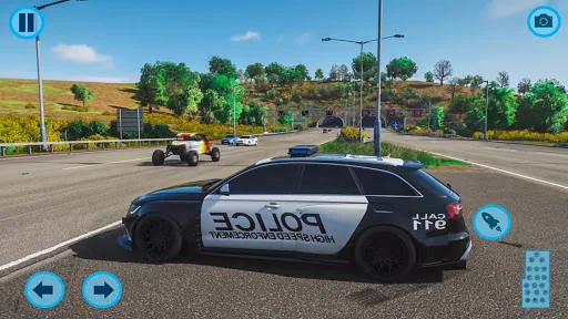 Police Cop Chase Racing Sim screenshot 4