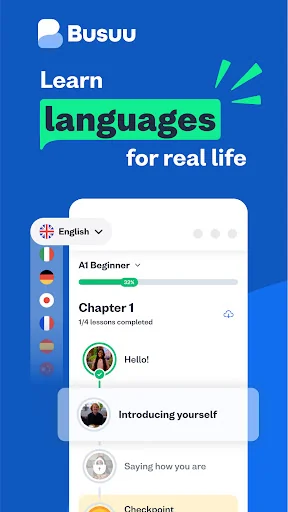 Busuu: Learn & Speak Languages app screenshot