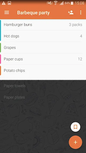 Shopping List - Buy Me a Pie! screenshot 1
