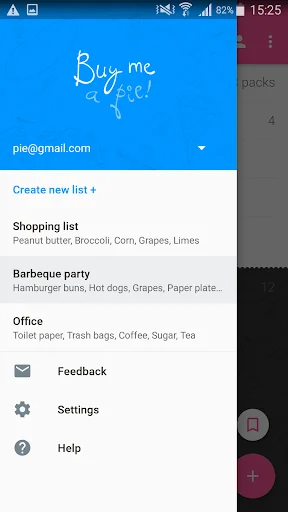 Shopping List - Buy Me a Pie! screenshot 3