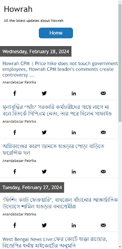 Howrah(Haora) News