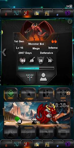 EvoPet: Virtual Monster Battle