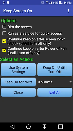 Keep Screen On