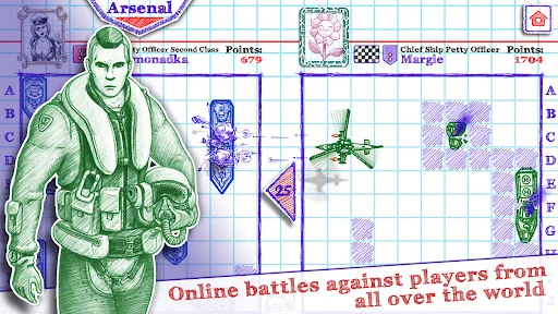Sea battle 2: Warship Online screenshot 1