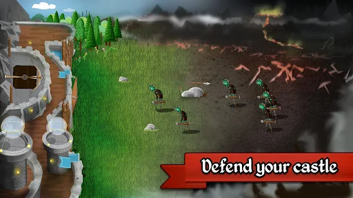 Grim Defender: Castle Defense screenshot 1