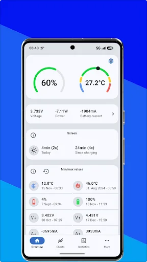 Bamowi - Battery Info & Widget screenshot 2