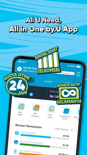 by.U Affordable Internet Card screenshot 2