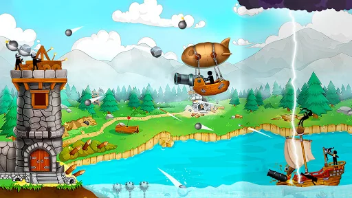 The Catapult: Stickman Pirates screenshot 3
