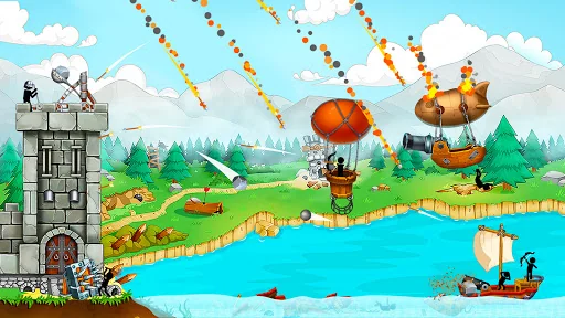 The Catapult: Stickman Pirates screenshot 4