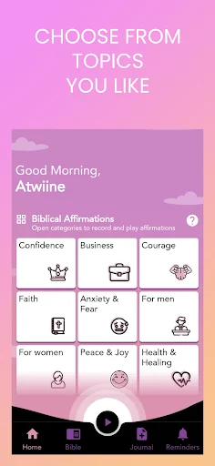Daily Affirmations Bible Study screenshot 4
