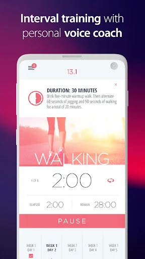 Half Marathon Trainer 13.1 21K screenshot 2
