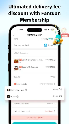 Fantuan Delivery-饭团外卖 screenshot 3