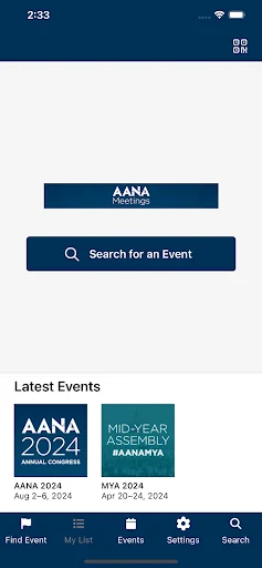AANA Meetings