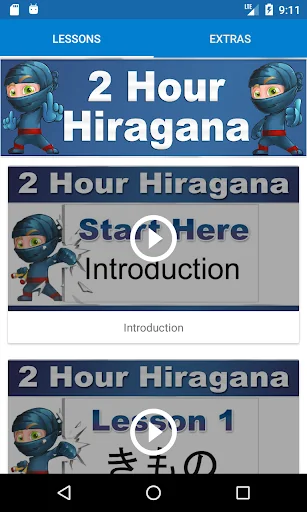 2 Hour Hiragana