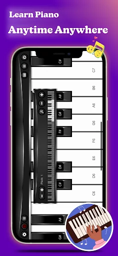 Piano - Real Sounds Keyboard screenshot 1