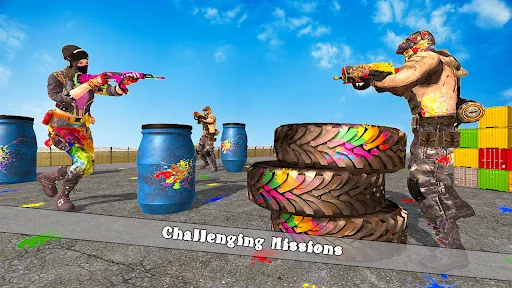 Paintball Battle Arena Shoot