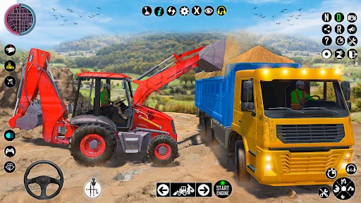 JCB Game Excavator Machines