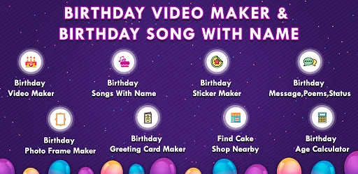 Birthday Video Maker Song Name