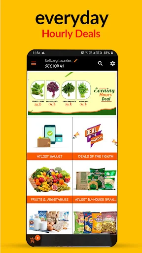 Atcost | Groceries@Right Price screenshot 1