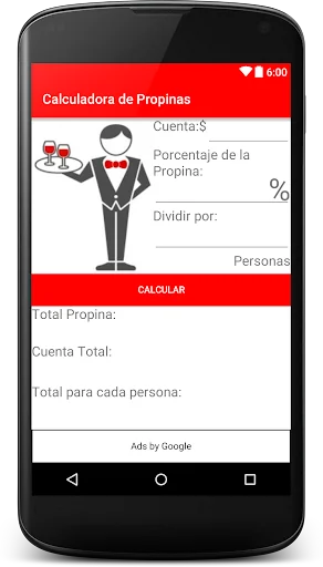 Calculadora de Propinas