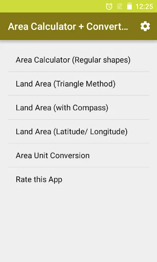 Land Area Calculator Converter screenshot 1