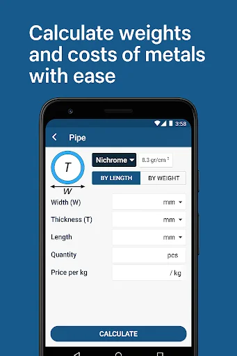 Metal Weight Calculator