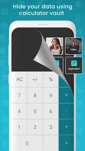 Calculator Vault - Hide Photos screenshot 1