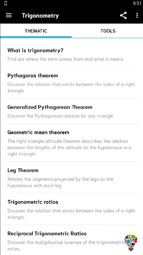Trigonometry assistant
