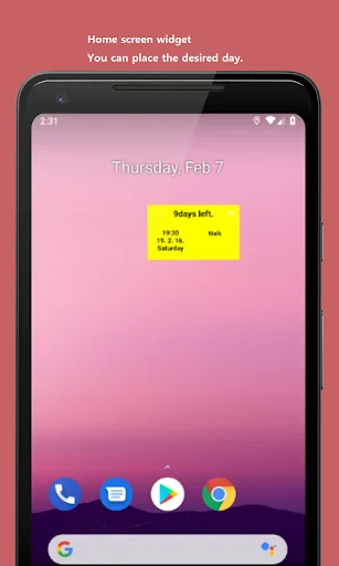 Calendar Alarm (D-DAY) screenshot 2
