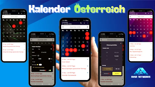 Kalender Österreich 2026