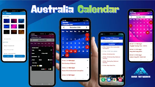 Australia Calendar 2026