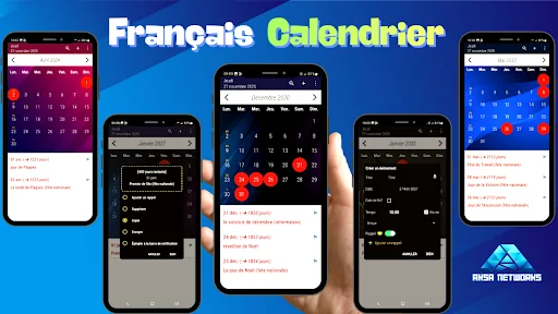 Français Calendrier 2026