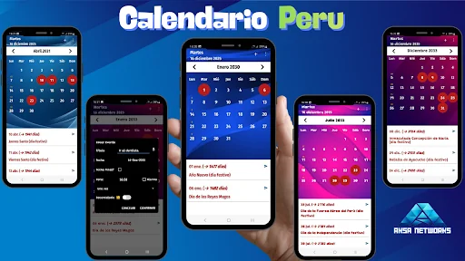 Calendario Perú 2026