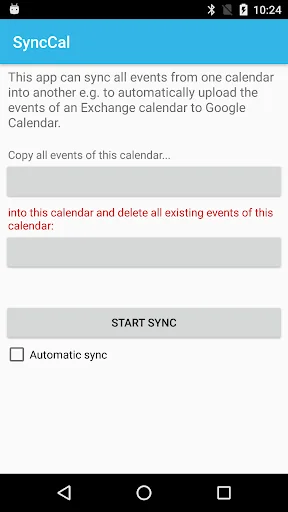 SyncCal - Exchange to Google