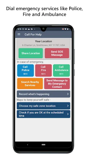 Call For Help - Emergency SOS screenshot 1