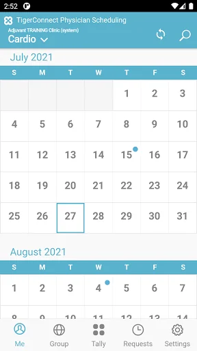 TigerConnect Scheduling
