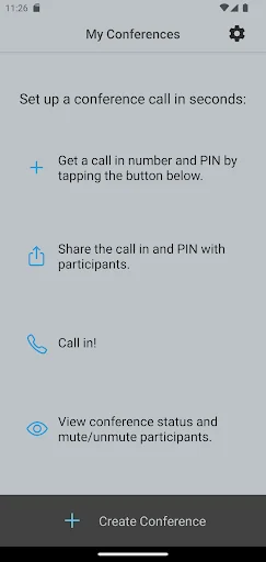 Conference Now screenshot 1