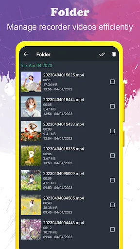 Background video recorder screenshot 4