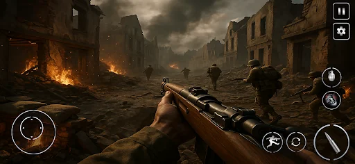 Call Of Courage : WW2 Shooting screenshot 1