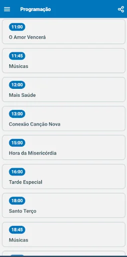 Rádio Canção Nova screenshot 3