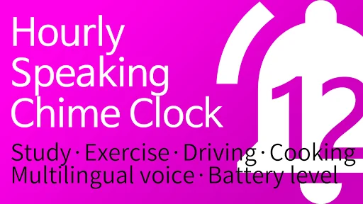Speaking Clock: Hourly alarm