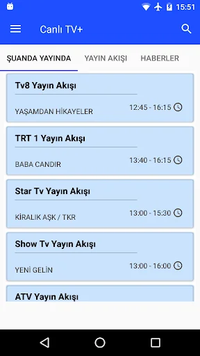 Mobil TV Rehberi Radyo Türkiye screenshot 2